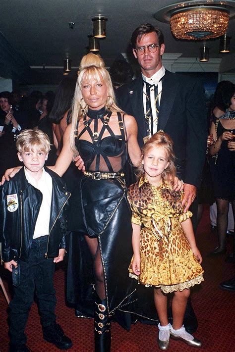 donatella versace 1980|donatella versace as a kid.